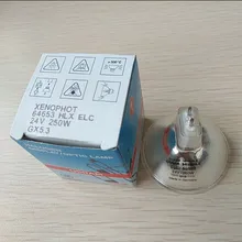 OSRAM HLX 64653 Xenophot, 10 шт. DHL, 24 В 250 Вт немецкая лампа, ANSI ELC, LIF A1/259 GX5.3, HLX64653 24V250W галогенная лампа