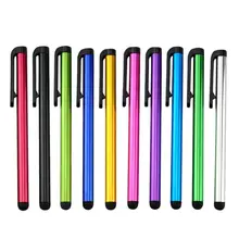 Clip design universal cabeça macia para tablet telefone caneta caneta stylus durável capacitivo lápis tela de toque