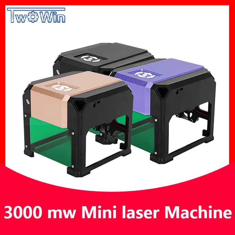 3000mw CNC Laser Engraver DIY Logo Mark Printer
