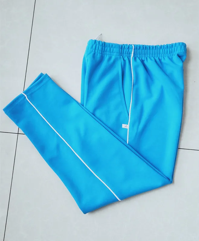 

Young STUDENT'S School Pants Sky Blue Athletic Pants Men's High School Uniform Pants Thin Breathable MEN'S Long Trousers School
