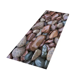 

Bedroom Soft Stone Carpet Entry Non-Slip Mats Bathroom Absorbent Mat Machine Wash Polyester Yoga Mat P7Ding