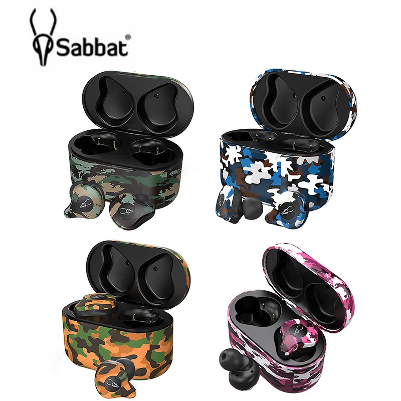 Sabbat E12 ультра Беспроводной Bluetooth наушники стерео Hi-Fi наушники-вкладыши Шум шумоподавления наушники с зарядный чехол Горячая Распродажа