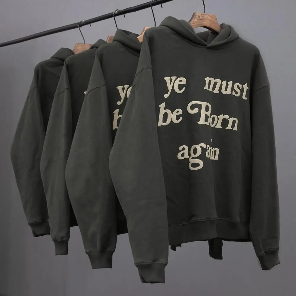Ye Must Born Hoodie Cpfm | Sweatshirt Ye Must Born | Kanye West Sweatshirt  - Hoodies Men - Aliexpress