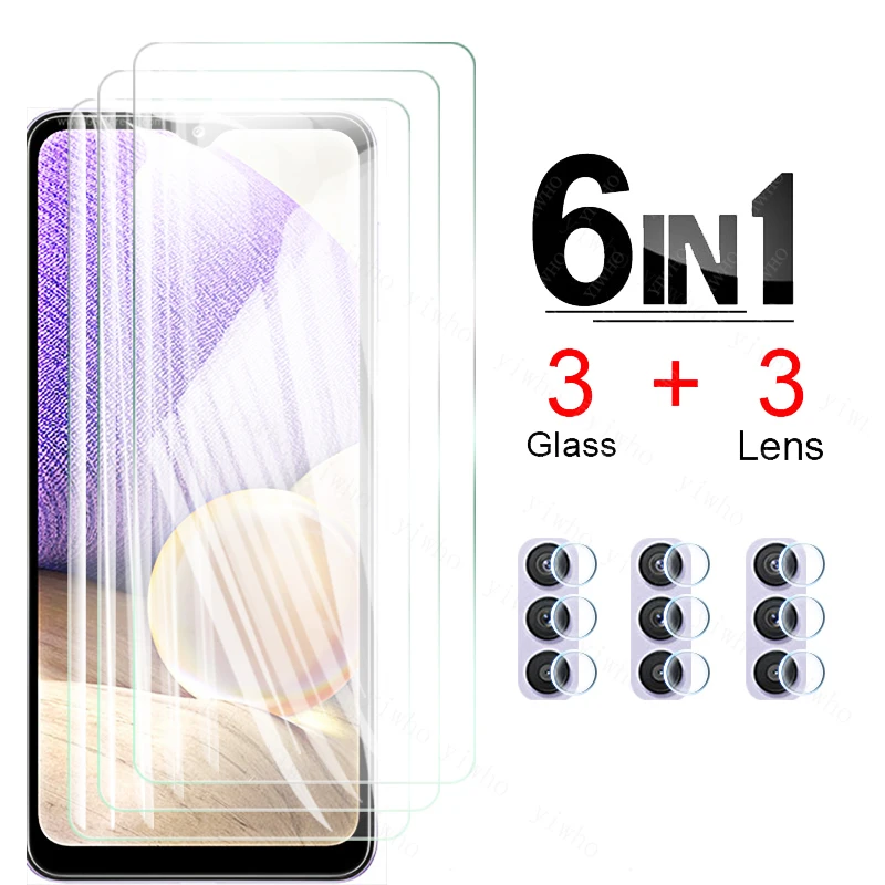 tempered glass for samsung galaxy a32 5g 4g a12 52 a72 a42 a51 a71 screen protector samsun a 12 32 42 72 protect film cover | Мобильные