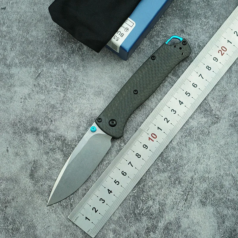 Promotion 535-3 S90V steel multi-function folding knife with carbon fiber handle outdoor camping survival kitchen EDC tool | Инструменты