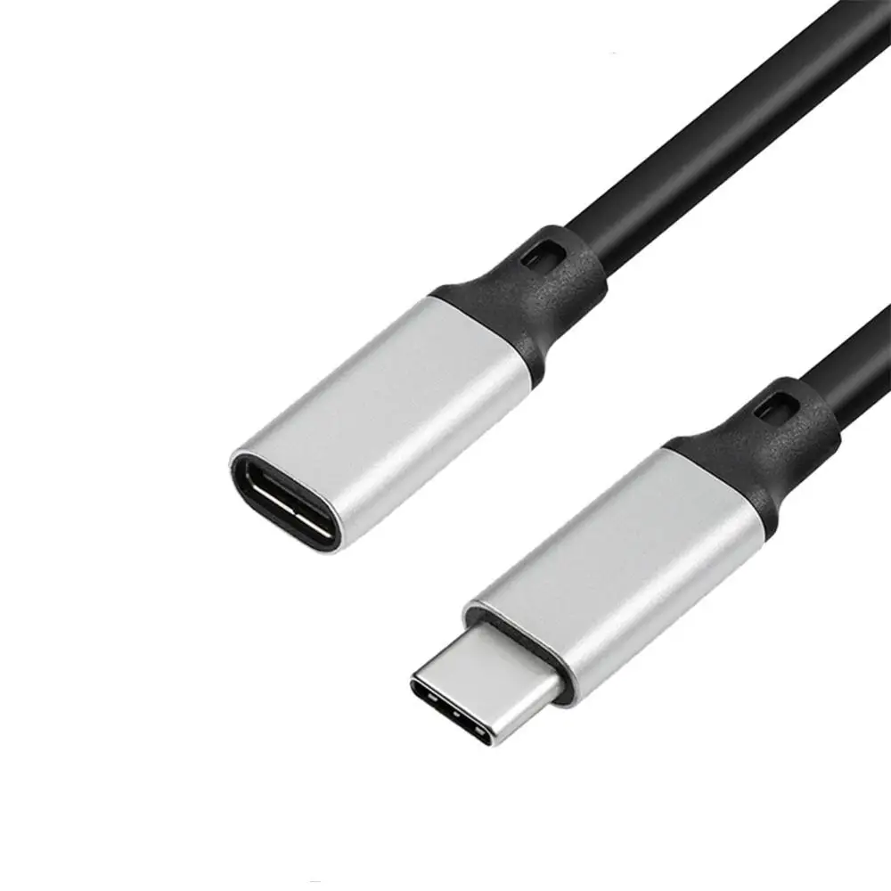 usb c data cable HD 4K 60Hz PD 5A USB3.1 Type-C Extension Cable 100W USB-C Gen 2 10Gbps Extender Cord For Macbook Nintendo Switch SAMSUNG Laptop digital audio cable Cables & Adapters