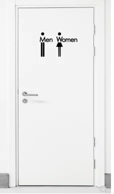 Персональный стикер для двери туалета, забавные наклейки для туалета wc, украшение для туалета, съемный стикер