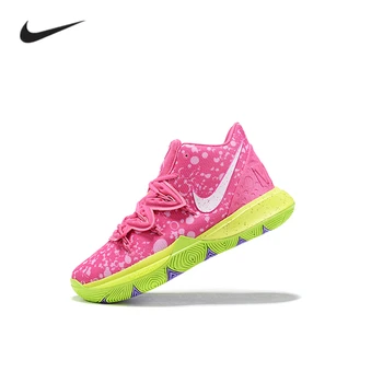 

Nike Kyrie5 Kids Shoes Air Cushion Serpentine Children Basketball Shoes AA4060-200