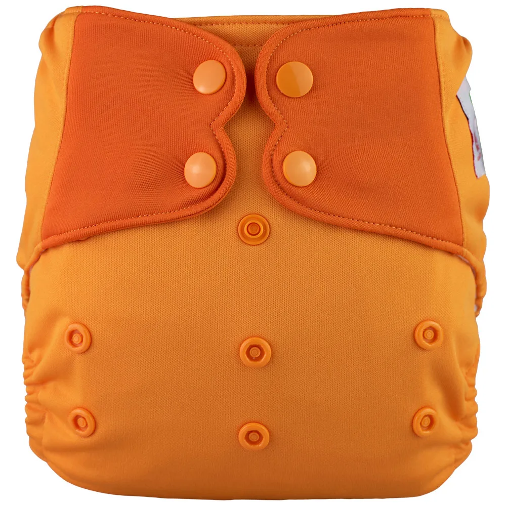 Подгузник Elf однотонный подгузник с карманом для купания моющийся многоразовый