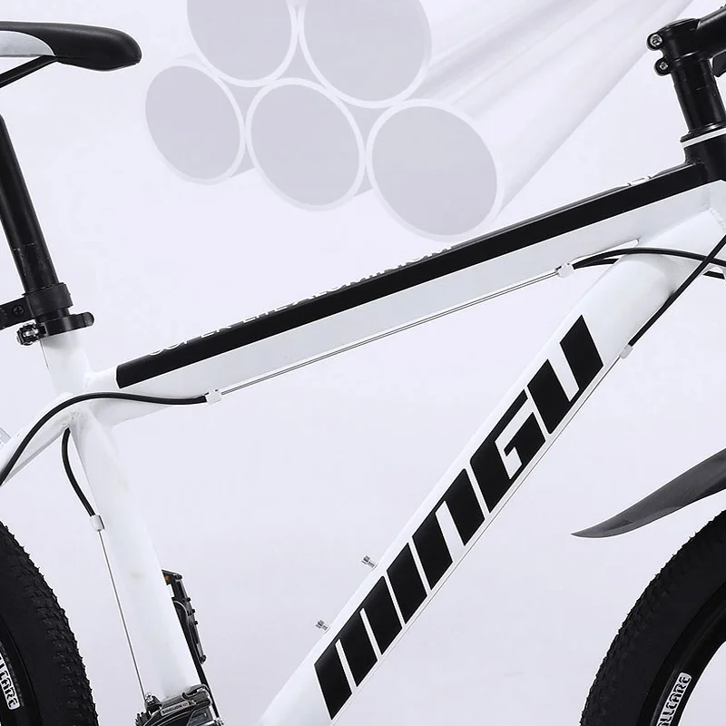 Mountain Bike 24/26 inch Speed Ten Knife Wheel Off-road Double Disc Brake Oil Brake Shock Absorber Road Racing Student Adult