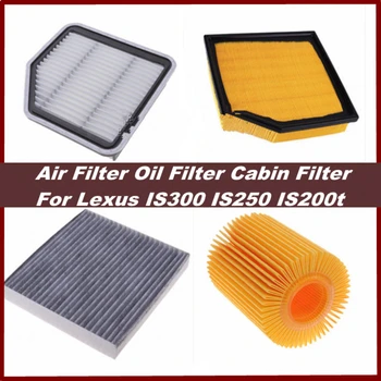 

Car Air Filter Cabin Filter Oil Filter 3pcs Sets For Lexus IS300 IS250 IS200t