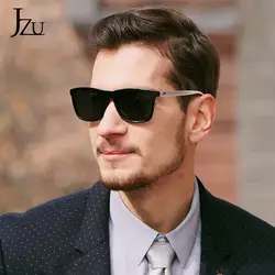 JZU 2019 Новый поляризованный аль-мг солнцезащитные очки для мужчин oculos металлический драйвер классический ретро бренд дизайнер UV400