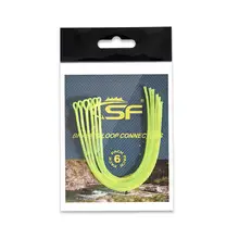 6X SF Плетеный разъем лидер петли лучшие рыболовные лосось форель 30 фунтов