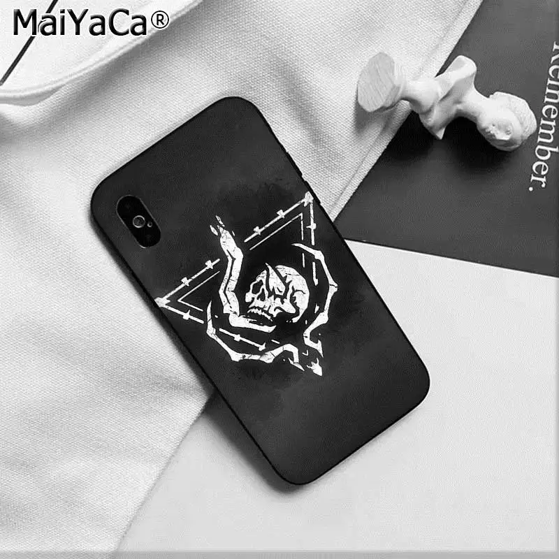 Мягкий чехол для телефона MaiYaCa Horror Dead by Daylight из ТПУ с ультратонким игровым узором для iPhone 11 pro XS MAX 8 7 6 6S Plus X 5 5S SE XR
