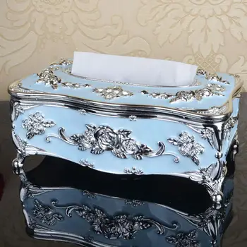 

Napkin Case Living Room Tissue Box Hotel Storage European Style Home Decor