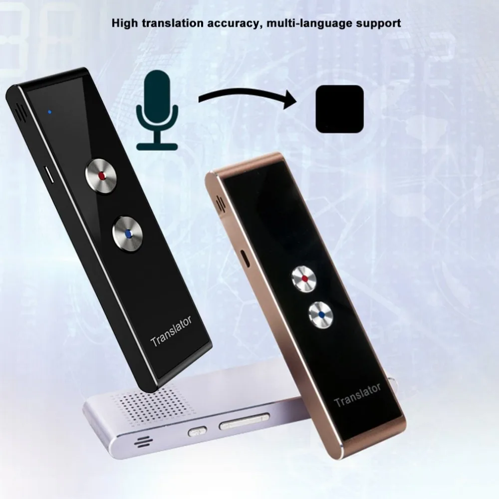 Hot T8+ Global Multilingual Translator Simultaneous Intelligent Translator Supports Voice Camera Function