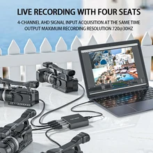 Ahd-Capture-Card ACASIS 720p30hz Usb-3.0 Four-Port