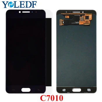 

C7010 For Samsung Galaxy C7 Pro LCD Display Touch Screen Digitizer Sensor Glass Module Assembly C7 Pro C7010 Replacement Parts