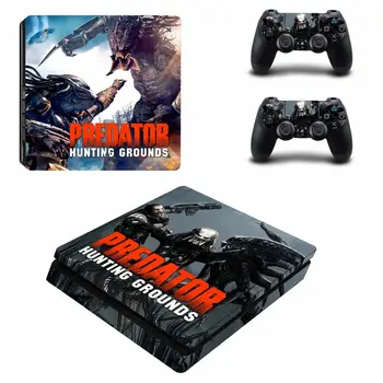 

Predator PS4 Slim Skin Sticker For Sony PlayStation 4 Console and Controllers PS4 Slim Skin Sticker Decal