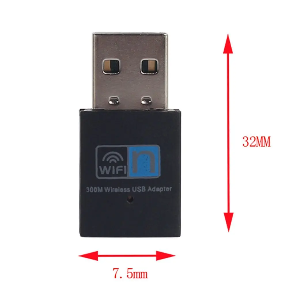 LESHP 300mbps Мини USB2.0 Wifi адаптер ключ Беспроводная LAN сетевая карта 802.11n/g/b WiFi для