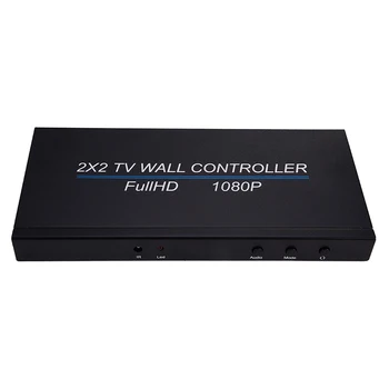 

2x2 TV Video Wall Controller Processor HDMI 1080p TV Image Splicing Controller FKU66