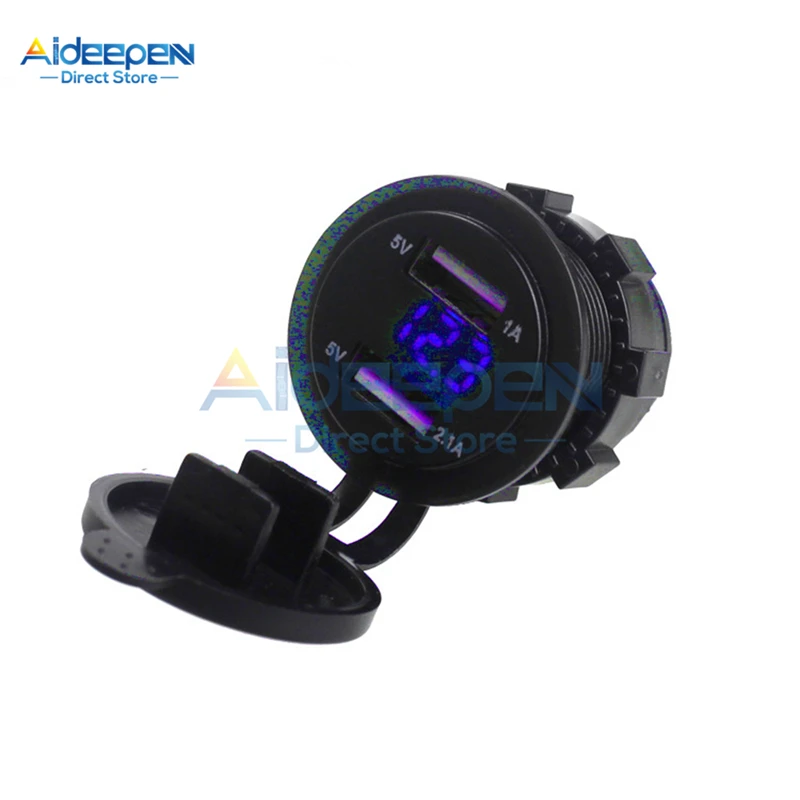  USB   LED ÷ ޴ USB  , ڵ  Ʈ  Ŀ , 5V 1A 2.1A