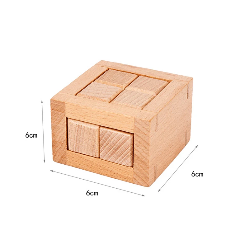 Игрушка для детей и взрослых, деревянная головоломка для побега, волшебная IQ головоломка, игрушка для ловли мозгов, интеллектуальная игра, замок, игрушка