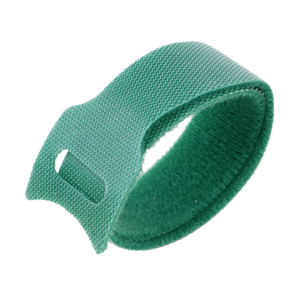 25cm Nylon Cable Ties Strap Hook and Loop Fastening Tie Wraps Organizer