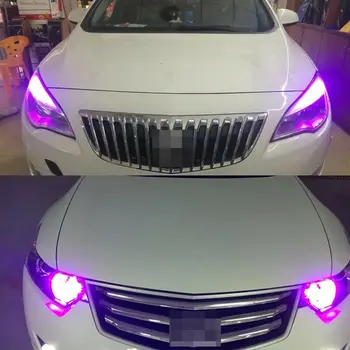 

Running Car Light Bulbs 3157 4114 4157 Super bright Set 2pcs 1 pair Pink
