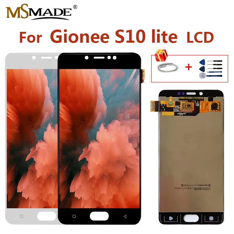 

S10 Display For GiONEE Elife S10 Lite LCD DIsplay Touch Screen Digitizer Assembly Replacement Parts 100% Tested Free Shipping