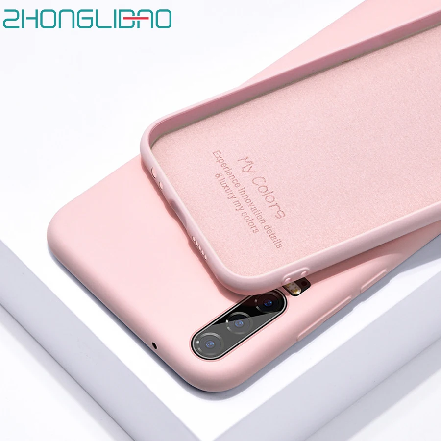 Силиконовый чехол для Huawei P20 Lite P30 Mate 20 10 9 Pro Nova 3 3i 3e 4 4e 5i P10 Honor 9x 8x P Smart Plus 2019|Бамперы|