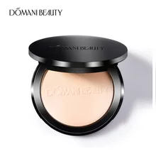 DOMANI Водонепроницаемый компактный порошок без масла матовый порошок макияж тональный крем для лица установка Тональная основа для лица минеральный