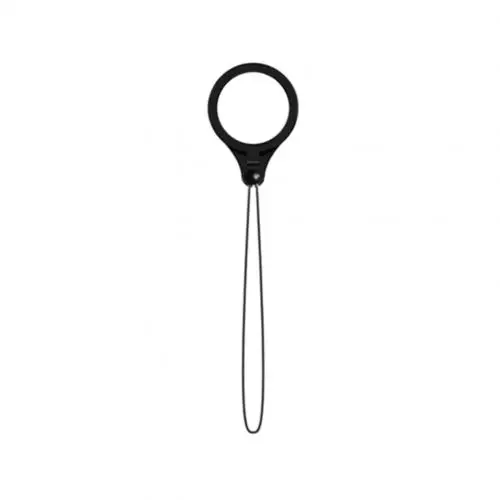 Bluelans Ring Phone Holder Multifunction Metal Phone lanyard Finger Ring Mobile Phone Holder 2 in 1 For Smartphone Cell Phone black