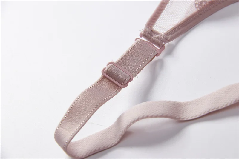 No steel ring rabbit ears wrapped bra ultra thin super breathable underwear size sexy gathered side closed bra