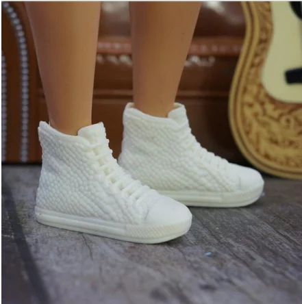 Редкая Ограниченная Коллекция Кен принц кукла голова мальчик DIY Игрушки Любимая коллекция принц кукла голова - Цвет: 1 pair shoes