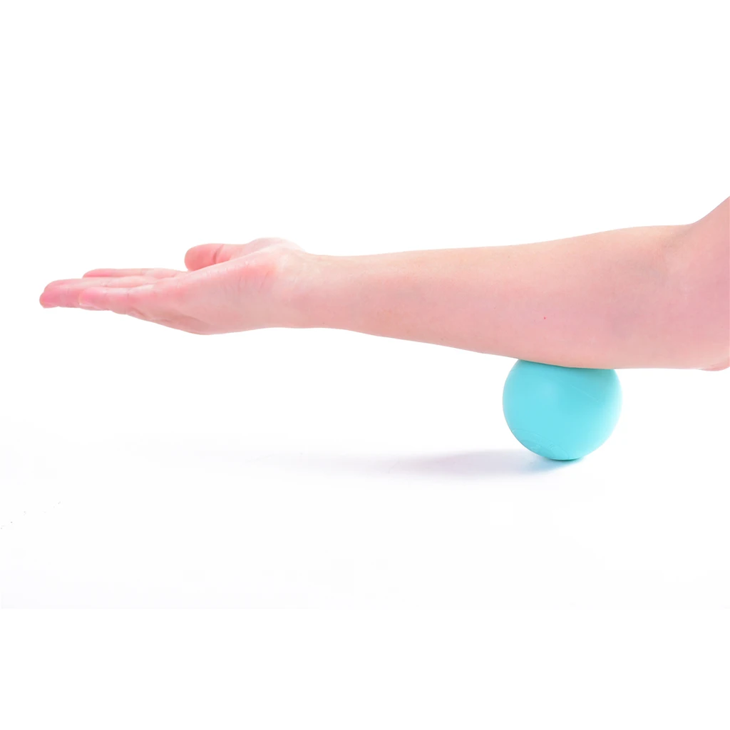 Silicone Lacrosse Myofascial Release Trigger Point Massage Ball for Back Shoulder Neck Leg Arm Foot Muscle Pain