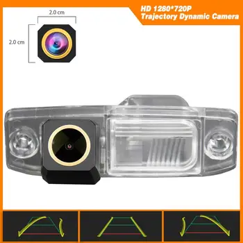 

HD 1280x720p Golden Camera Backup Camera Trajectory Dynamic Parking Line for Hyundai MISTRA Elantra Sonata Accent Kia Sportage R