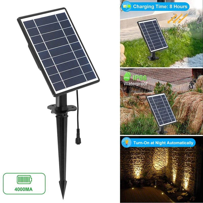 US $37.07 1 TO 4 RGB Outdoor Solar Landscape Light LED IP65 Waterproof Solar Lamp Automatic OnOff Solar Wall Light Garden Patio Lawn Lamp