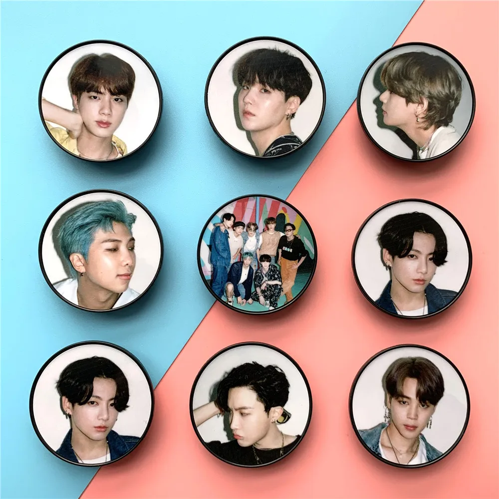 8pcs/lot Kpop DYNAMITE Phone Support holder Bracket Jungkook Jimin RM Suga Jin V Jhope Toy Gift | Игрушки и хобби