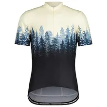 Sublimowana odzież sportowa z krótkim rękawem Hot Digital Custom szybkoschnąca koszulka kolarska drukowanie ubrania do jazdy rowerem koszule odzież wierzchnia