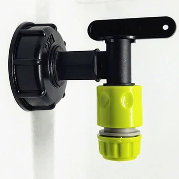 

Connector IBC Adapter Hose lock Water pipe Fitting Water Butt Tap Platic