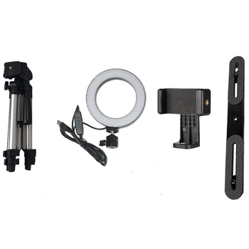 

Mobile Phone Live Fill Light Bracket, Portable Telescopic Universal USB Charging LED Flash Live Bracket