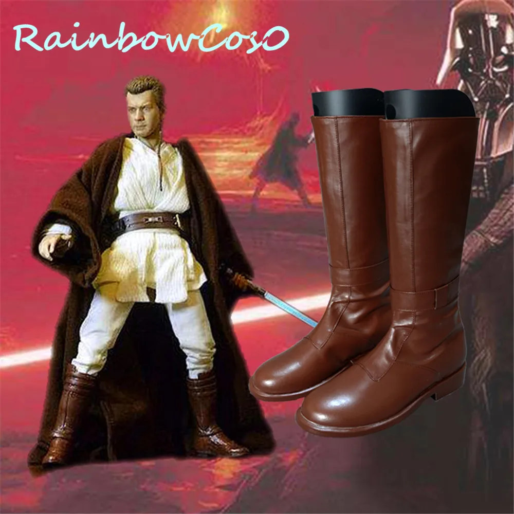 Обувь для костюмированной вечеринки Рыцарь джедаев Джедаев Ботинки в стиле Би