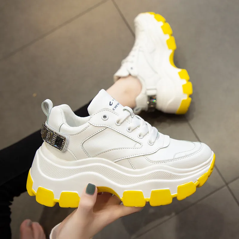 

Women's Shoes Casual Shoes Spring shoes Womens Sneakers Platform Woman 2019 Tennis Female Heels Woman's Summer Fashion Thick
