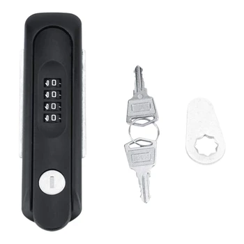 

Cabinet Password Safe Lock, Digital Zinc Alloy Code Combination Cam Cabinet Convenient Password Safe Lock with Keys