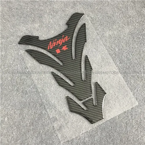 Мотоцикл TankPad протектор Стикеры наклейки подходят для Kawasaki Ninja 250 300 Z750 Z800 Z900 Z1000 Z1000SX ZX6R ZX10R ZX12R ZZR1400 - Цвет: Красный