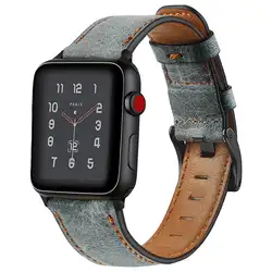 Ремешок для наручных часов Apple Watch полосы Кожа 38 мм 44 мм 40 мм 42 мм Замена из натуральной кожи для девочек; Мини-Юбка Для ремешки для часов iwatch