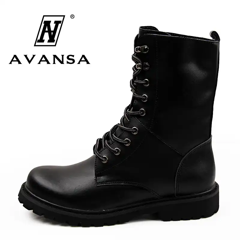 black high ankle shoes