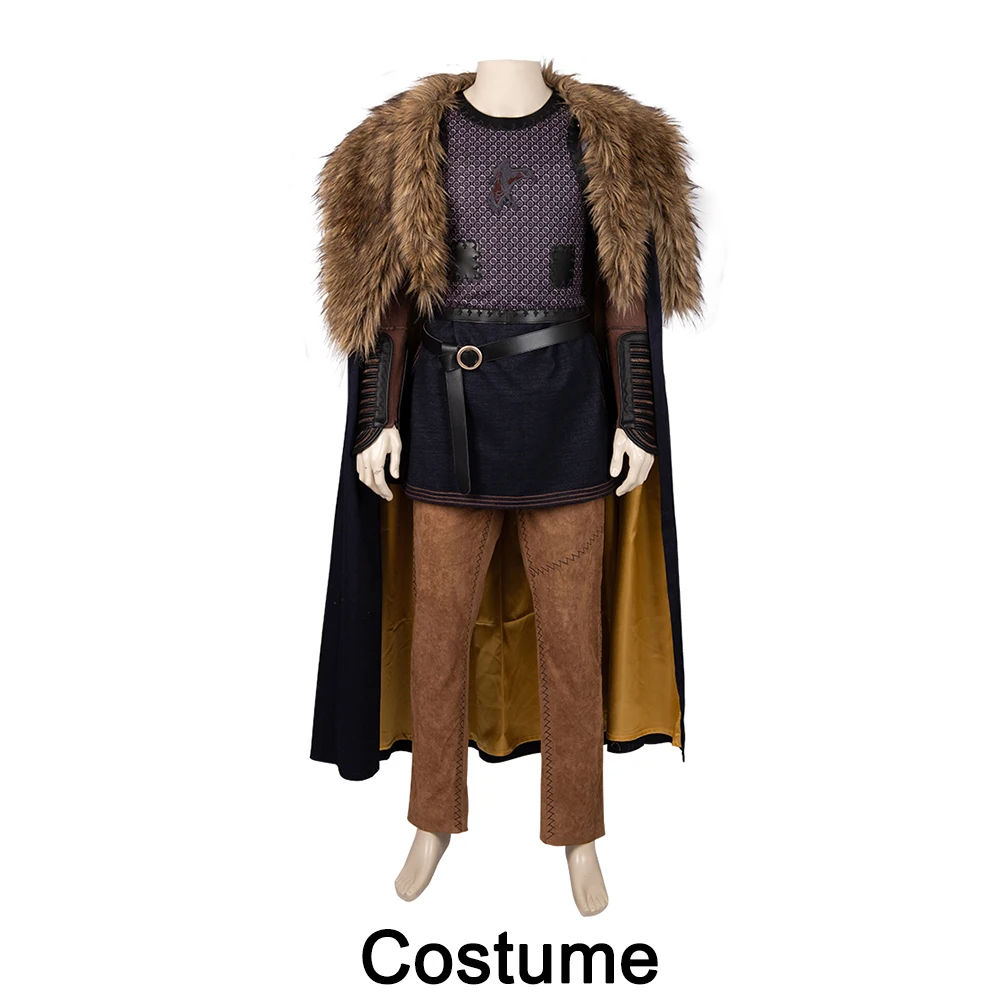 Ragnar Lothbrok костюм для косплея викингов - Цвет: Costume