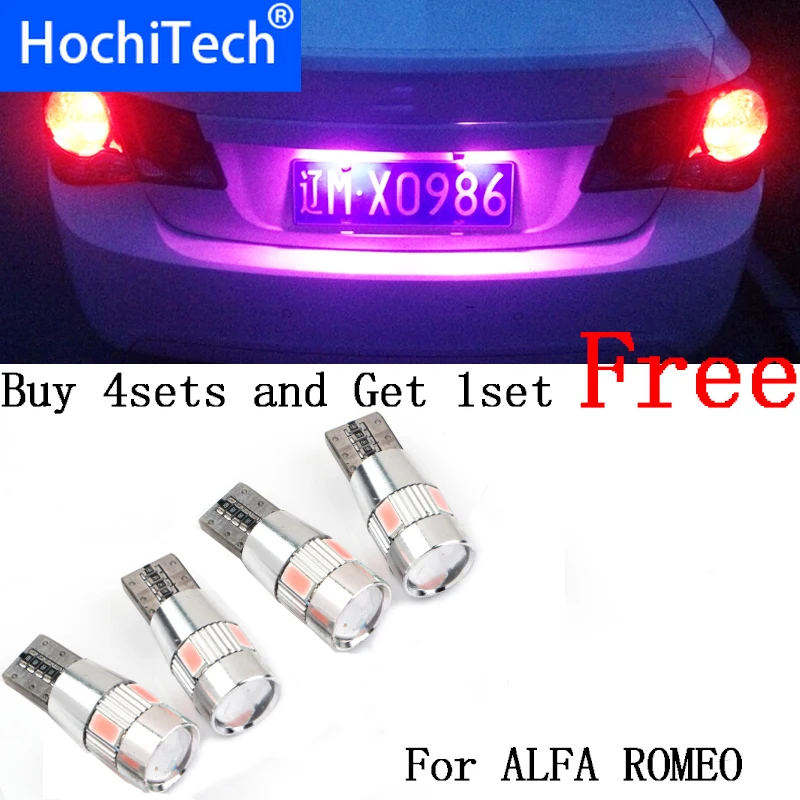 1 шт. безопасный T10 светильник 194 W5W светодиодный номерного знака s для ALFA ROMEO 145 146 147